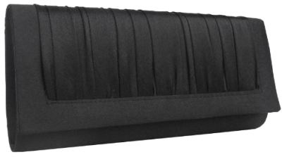 schwarze Clutch Tasche Buffalo